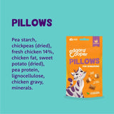 Edgard & Cooper chicken cat treat pillows 60g - British product