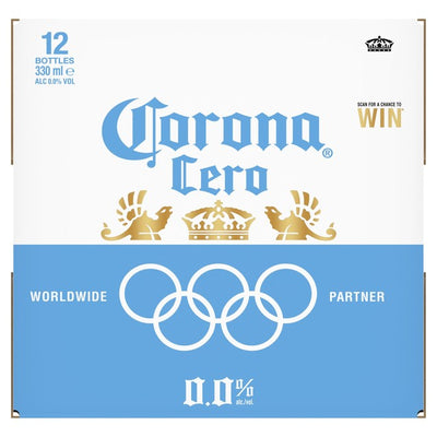 Alkoholfreie Lagerbierflaschen von Corona Cero