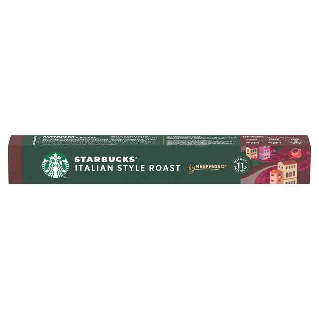 Starbucks Italian Roast coffee capsules 10 pods (British brand)