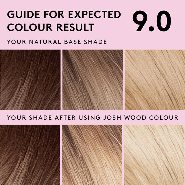 Josh Wood Colour permanent hair dye kit 110ml - Blonde shade, UK version
