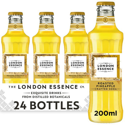 London Essence Co. Geröstete Ananas Soda-Getränk 24 x 200ml