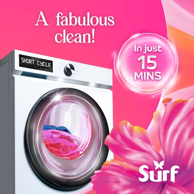 Surf laundry liquid Floral Fusion 31 washes (British brand)