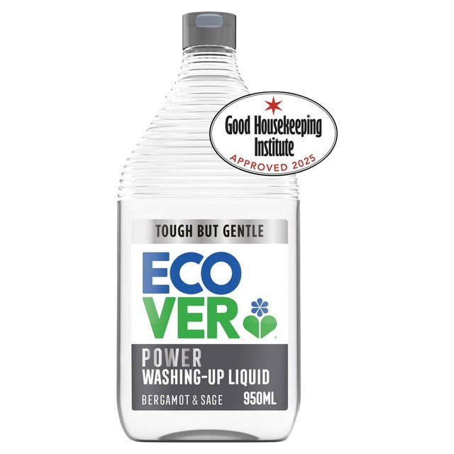 Ecover Power Washing Up Liquid Bergamot and Sage (British brand)