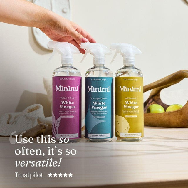 Miniml white vinegar 5L, imported from the UK
