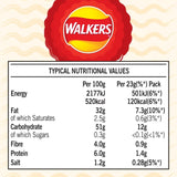 Walkers Crinkles Simply Salted crisps 5x23g multipack (British brand)