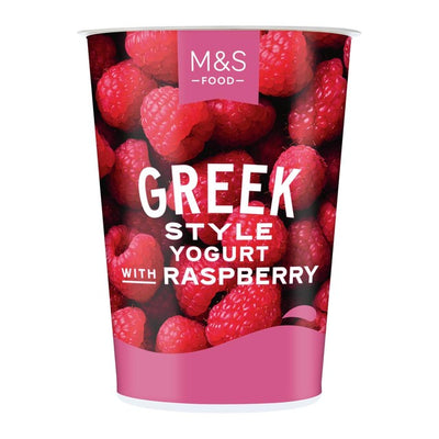 M&S M&S Griechischer Joghurt mit Himbeere 450g - Online bei McGrocer kaufen