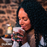 Pukka Herbs organic licorice and cinnamon herbal tea 20 tea bags, imported from the UK
