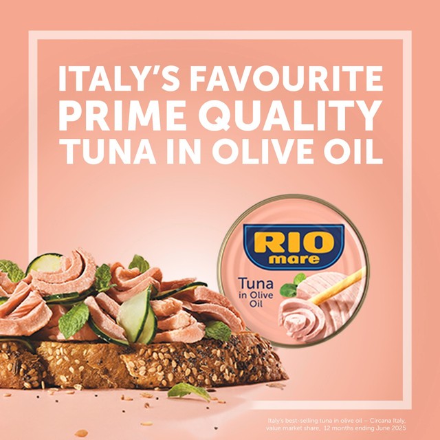 Rio Mare MSC certified tuna in olive oil 3x80g - British product