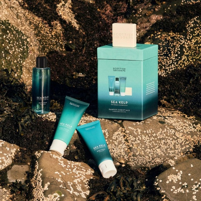 Scottish Fine Soaps Sea Kelp gift set, imported from the UK