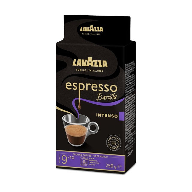 Lavazza Barista Intenso ground coffee 250g, UK version