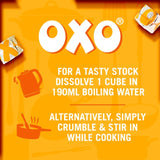 Oxo chicken stock cubes 142g, imported from the UK