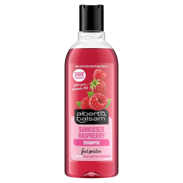 Alberto Balsam raspberry shampoo for all hair types, UK version