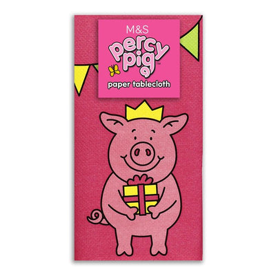 M&S M&S Percy Pig Paper Tablecloth 120 x 180cm- Buy online at McGrocer