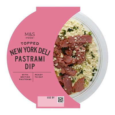 غموس M&S New York Deli Pastrami Dip المستوحى من ريوبن بجبنة 170 جرام - اشترِ عبر الإنترنت من McGrocer