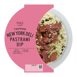 M&S New York Deli Pastrami Dip 170g, imported from the UK