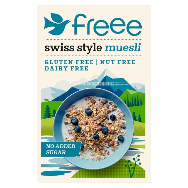 Freee gluten free Swiss Style Muesli (British brand)