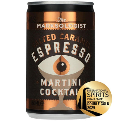 M&S M&S Marksologist Salted Caramel Espresso Martini Vodka Cocktail 150ml- Buy online at McGrocer