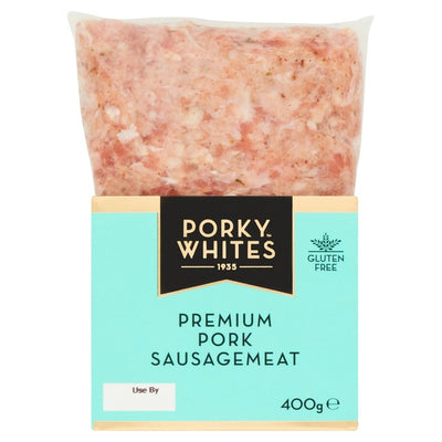 M&S Porky Whites Premium Pork Sausagemeat Gluten Free 400g- Buy online at McGrocer