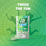 Tic Tac Two Spearmint sugar free mints 38.5g - British product