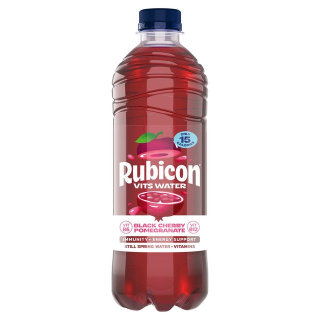 Rubicon cherry pomegranate flavoured spring water 500ml, imported from the UK
