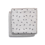 Brabantia light grey microfibre dish cloths 2-pack - British product