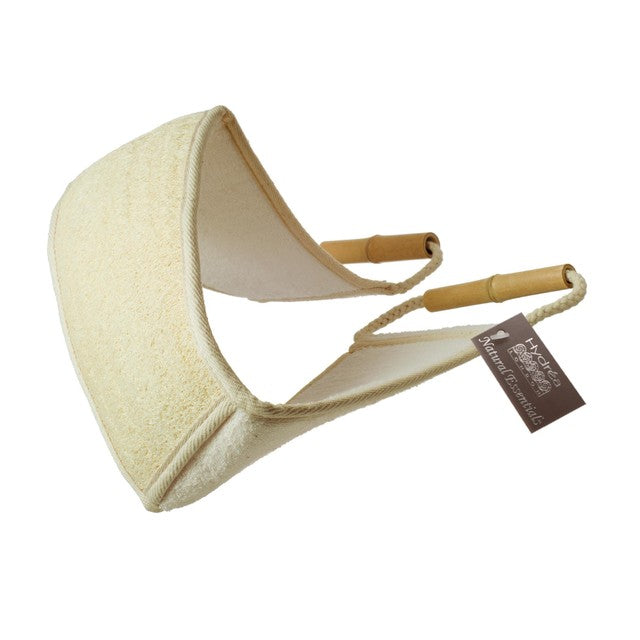 Hydréa London Bamboo & Loofah Exfoliating Back Strap, UK version