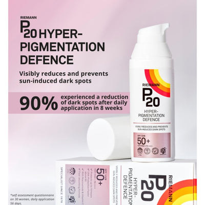 Crème solaire visage Riemann P20 Hyperpigmentation SPF 50+ 50ml