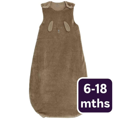 M&S M&S Cotton Rich Animal Face Baby Sleeping Bag Brown 6-18 M- Buy online at McGrocer