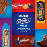 McVitie's Hobnobs milk chocolate biscuits twin pack 2x318g, imported from the UK