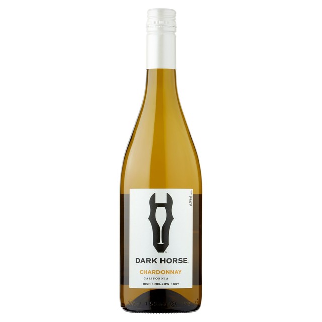 Dark Horse Chardonnay white wine 75cl - British product