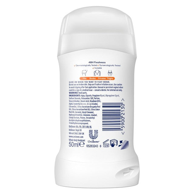 Sure Women's Deodorant Stick Fresh Citrus 50ml (British brand)