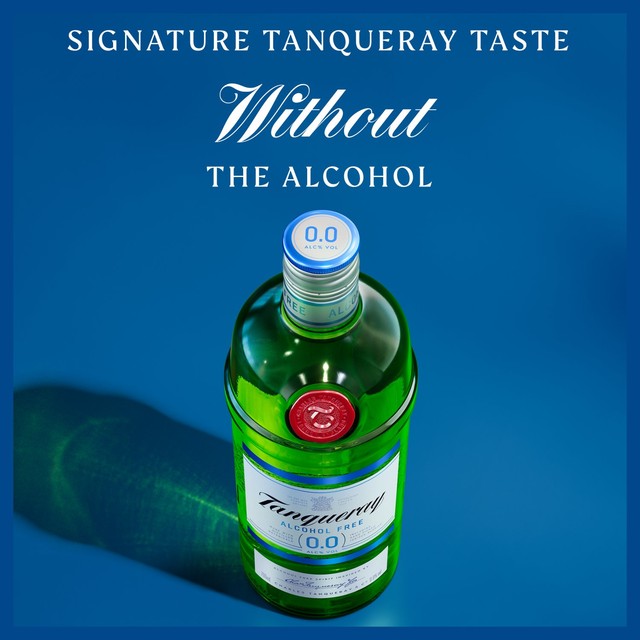 Tanqueray alcohol-free spirit 0.0% 70cl (British brand)
