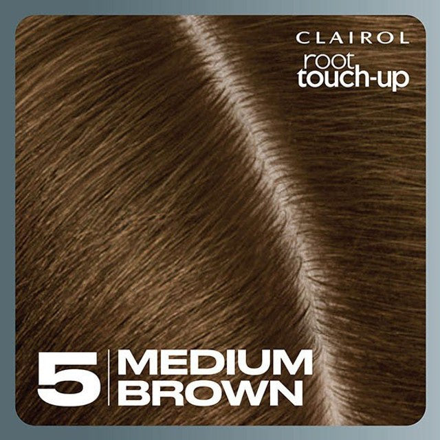 Nice N' Easy root touch-up hair dye medium brown - British product