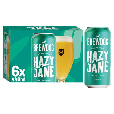 Bière New England IPA Hazy Jane de BrewDog 6 x 440 ml