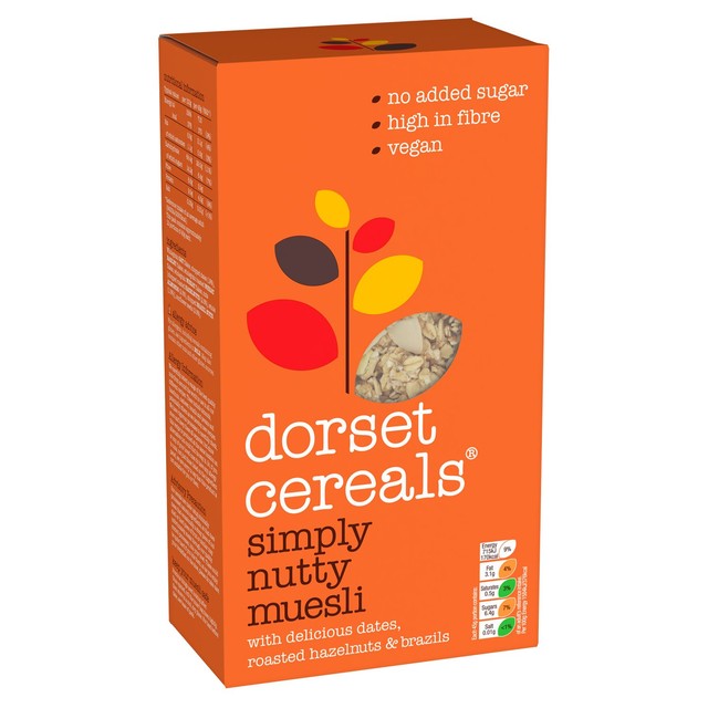 Dorset Cereals Simply Nutty Muesli no added sugar 560g - British product