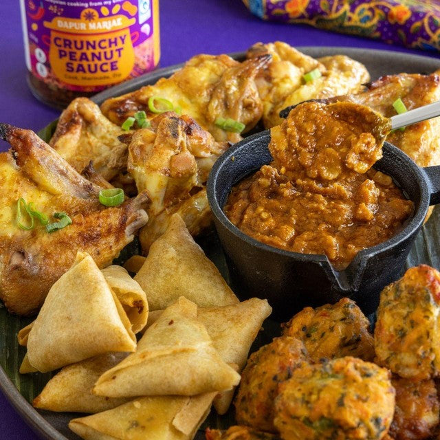 Dapur Mariae crunchy peanut sauce (British brand)