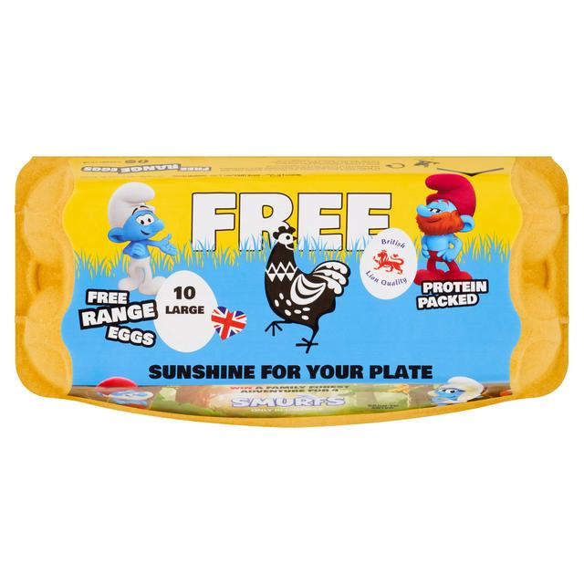 Free Large Free Range Eggs x10