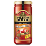 Filippo Berio Arrabbiata pasta sauce 340g - British product