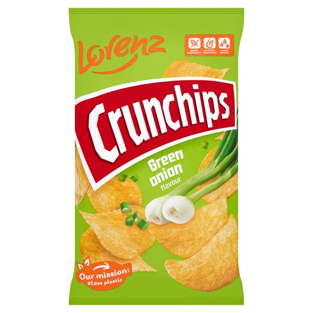 Lorenz Crunchips Onion Crisps 130g, UK version