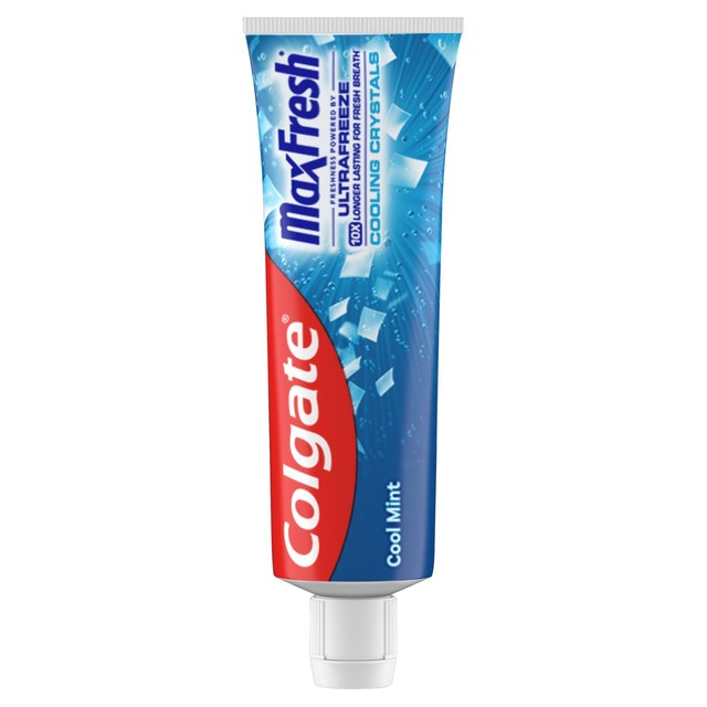 Colgate Max Fresh toothpaste cooling crystals 20ml - British product