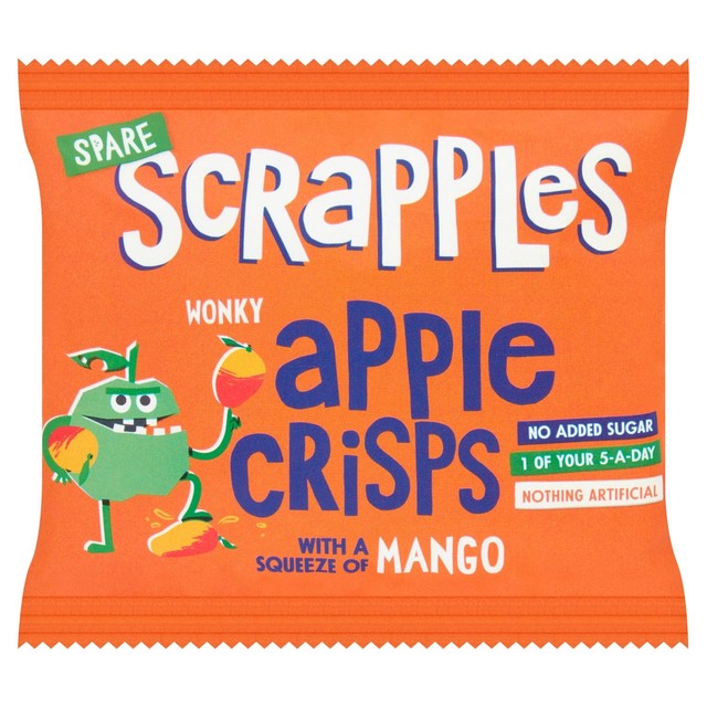 Scrapples Apple & Mango Fruit Crisps 12g (British brand)