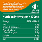 Starbucks Frappuccino Caramel coffee milk drink 700ml (British brand)