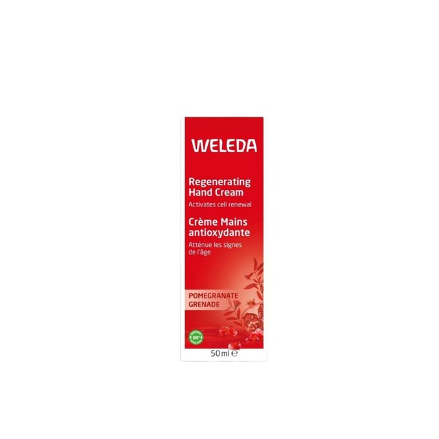 Weleda Natural Pomegranate Regenerating Hand Cream 50ml (British brand)
