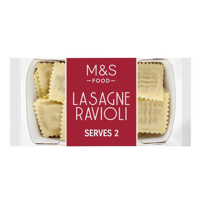 M&S M&S Made in Italy Lasagne Ravioli Filled Pasta 250g- Buy online at McGrocer