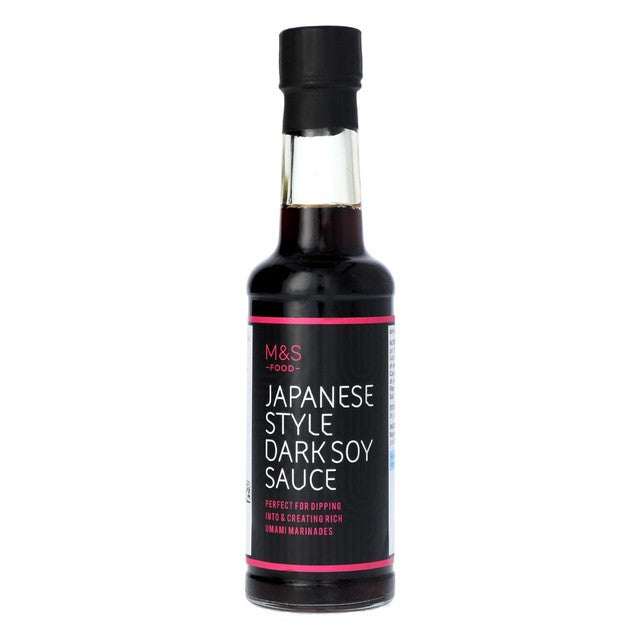 M&S Japanese Dark Soy Sauce 150ml, imported from the UK
