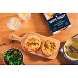 White Rabbit gluten-free roasted garlic focaccia 2 x 135g (British brand)