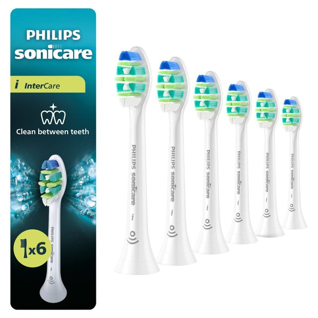 Philips Sonicare Intercare toothbrush heads x6, imported from the UK