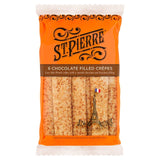 St Pierre chocolate and hazelnut filled crepes 6x32g (British brand)