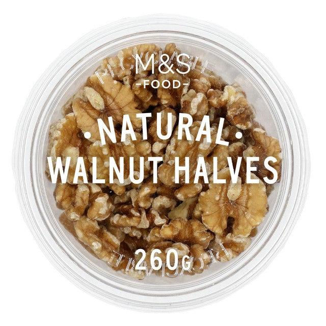M&S walnut halves 260g, imported from the UK