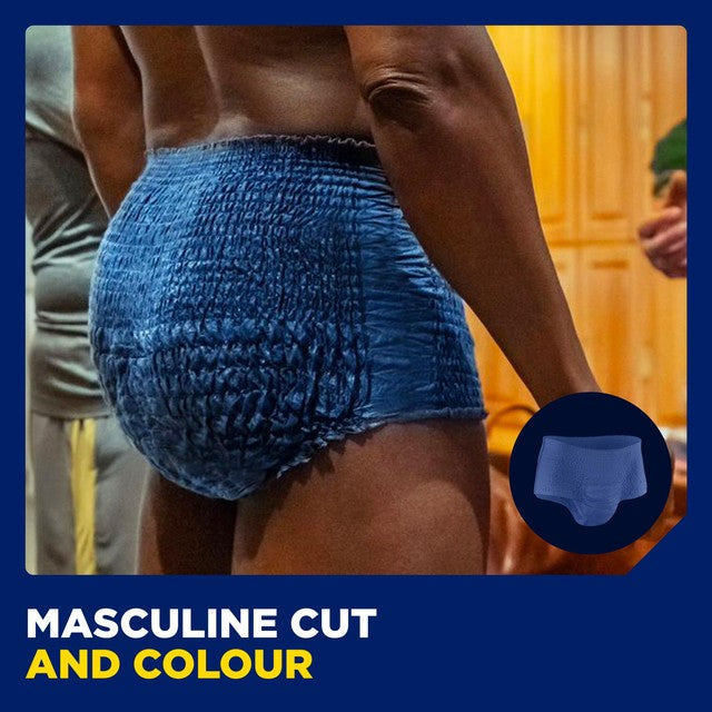 TENA Men Active Fit Incontinence Pants Plus Large (British brand)